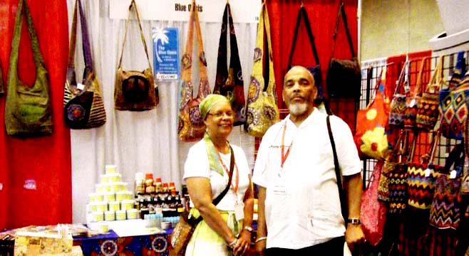 Evelyn Brown Blue Oasis